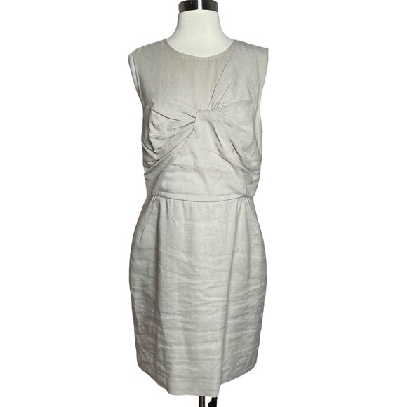 3.1 Phillip Lim Linen Bow Front Sleeveless Dress - Picture 1 of 5